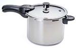 NATIONAL PRESTO Presto 01241 Pressure Cooker, 4 qt Capacity, 9.81 in Dia, Aluminum HOUSEWARES NATIONAL PRESTO