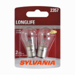 OSRAM SYLVANIA INC 2357 Long Life Miniature Clear Bulb, 2357LL BP2, 2-Pk. AUTOMOTIVE OSRAM SYLVANIA INC