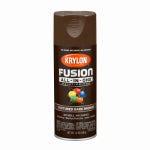 KRYLON DIVERSIFIED BRANDS Fusion All-In-One Spray Paint + Primer, Textured Dark Bronze, 12-oz. PAINT KRYLON DIVERSIFIED BRANDS