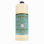 MRS MEYERS Mrs. Meyer's Clean Day 14440 Cleaner, 32 oz Bottle, Liquid, Basil CLEANING & JANITORIAL SUPPLIES MRS MEYERS
