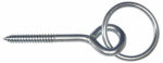 CAMPBELL CHAIN Campbell T7663550 Hitch Ring with Screw Eye Bolt, Steel, Zinc HARDWARE & FARM SUPPLIES CAMPBELL CHAIN