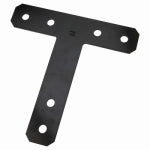 ASSA ABLOY AMERICAS RESIDENTIALI NC T-Plate, Black, 12 x 12 In. HARDWARE & FARM SUPPLIES ASSA ABLOY AMERICAS RESIDENTIALI NC