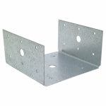 SIMPSON STRONG TIE Half Post & Column Base, 18 Gauge Steel, 6 x 6 In.