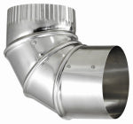 LAMBRO Lambro 2310 Adjustable Duct Elbow, 26 ga Gauge, Aluminum PLUMBING, HEATING & VENTILATION LAMBRO