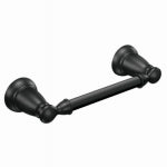 MOEN Moen Banbury Y2608BL Pivoting Paper Holder, Stainless Steel/Zinc, Black, Matte, Wall Mounting PLUMBING, HEATING & VENTILATION MOEN