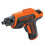 BLACK & DECKER Black+Decker BDCS50C Screwdriver, Battery Included, 4 V, 1.4 Ah, Hex Chuck, 1/4 in Chuck TOOLS BLACK & DECKER