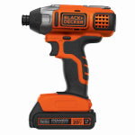 BLACK & DECKER/DEWALT 20V MAX* POWERCONNECT™ 1/4 Inch Cordless Impact Driver, Battery and Charger Included. TOOLS BLACK & DECKER/DEWALT