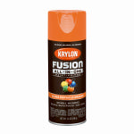 KRYLON Krylon K02718007 Spray Paint, 12 oz Can, 25 sq-ft Coverage Area, Popsicle Orange, Exterior, Interior PAINT KRYLON