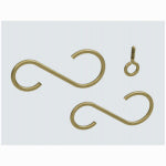 ASSA ABLOY AMERICAS RESIDENTIALI NC Extension Hanging Hook Kit, Brass, 3-1/2 In.