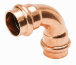 NIBCO INC Copper Pipe Elbow, 90 Degrees, 1/2 In. Press by Press PLUMBING, HEATING & VENTILATION NIBCO INC