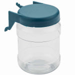 ASSA ABLOY AMERICAS RESIDENTIALI NC Pegboard Organizer Jars, Plastic, 2-Pk.