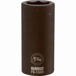 DEWALT DEWALT DWMT75130OSP Impact Socket, 1-1/16 in Socket, 1-13/32 in D Socket, 3/4 in Drive, 6-Point, CR-440 Steel TOOLS DEWALT