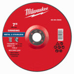 MILWAUKEE ELECTRIC TOOL CORP 7" MTL Grinding Wheel TOOLS MILWAUKEE ELECTRIC TOOL CORP