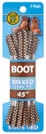 WESTMINSTER PET Stay-Ty Waxed Boot Laces, Rattlesnake, 45 In., Pair HOUSEWARES WESTMINSTER PET
