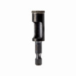 J S PRODUCTS Diamond Grit Arbored Hole Saw, 1/2 In TOOLS J S PRODUCTS