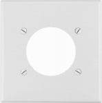 LEVITON MFG CO WHT 2GNG FLSH WALLPLATE ELECTRICAL LEVITON MFG CO