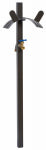 LIBERTY GARDEN PRODUCTS INC Hose Hanger With Faucet, Freestanding, Steel, Holds 150 Ft.