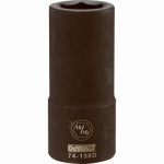 DEWALT DEWALT DWMT74138OSP Impact Socket, 15/16 in Socket, 1-1/32 in D Socket, 3/4 in Drive, 6-Point, CR-440 Steel TOOLS DEWALT