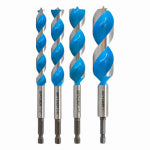J S PRODUCTS 4-Pc. Stinger Spade Woodboring Drill Bit Set TOOLS J S PRODUCTS