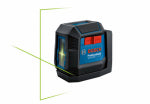 S-B POWER TOOL Bosch GLL50-20G Cross-Line Laser, 65 ft, 1/4 in Accuracy, 2-Beam, Green Laser TOOLS S-B POWER TOOL