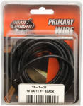 COLEMAN CABLE CCI 55671333 Primary Wire, 12 ga Wire, 60 VDC, Copper Conductor, Black Sheath, 11 ft L AUTOMOTIVE COLEMAN CABLE