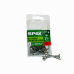 SPAX #8 x 1-1/2" Interior Flat Head Wood Screws Construction Phillips Square Unidrive (25 EA) HARDWARE & FARM SUPPLIES SPAX