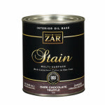 ZAR ZAR 12312 Wood Stain, Dark Chocolate Truffle, Liquid, 1 qt, Can PAINT ZAR