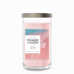 YANKEE CANDLE CO. Yankee Candle Medium Pillar Scented Candle with up to 115 Hour Burn Time, Premium Plant Wax Blend for Consistent Burn, 14.25 oz Pillar Candle with Room Filling Fragrance, Pink Sands