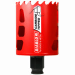 DIABLO Diablo DHS2250CT GP Hole Saw, 2-1/4 in Dia, 2-3/8 in D Cutting, 3/8 in Arbor, Carbide Cutting Edge TOOLS DIABLO