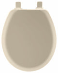 MAYFAIR Mayfair 41EC 006/46EC Toilet Seat, Round, Molded Wood, Bone, Twist Hinge PLUMBING, HEATING & VENTILATION MAYFAIR