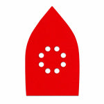 DIABLO Diablo DCTDET080H05G Sanding Sheet, 6-3/4 in W, 4-3/16 in L, 80 Grit, Coarse, Aluminum Oxide Abrasive TOOLS DIABLO