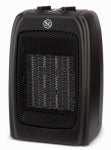 GENEVA INDUSTRIAL GROUP INC Portable Ceramic Space Heater, 2 Settings, Black