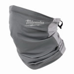 MILWAUKEE ELECTRIC TOOL CORP Workskin Performance Neck Gaiter, Washable, Gray CLOTHING, FOOTWEAR & SAFETY GEAR MILWAUKEE ELECTRIC TOOL CORP