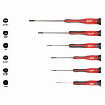 MILWAUKEE ELECTRIC TOOL CORP 6-Pc. Precision Screwdriver Set