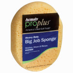 ARMALY PROPLUS Armaly ProPlus 00006 Big Job Sponge, 7-3/4 in L, 5-3/4 in W, Polyester, Yellow PAINT ARMALY PROPLUS