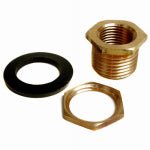 DIAL MFG INC Evaporative Cooler Drain, Brass, 1/2-In. FPT for threaded overflow pipes, Male Garden Hose Threads