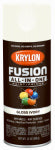 KRYLON Krylon K02711007 Spray Paint, 12 oz Can, 25 sq-ft Coverage Area, Acrylic Base, Gloss, Ivory, Exterior, Interior PAINT KRYLON