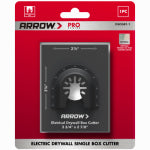 ARROW FASTENER CO Oscillating Tool Drywall Cutter for Single Electric Box, 2-7/8 x 3-3/4 In. TOOLS ARROW FASTENER CO