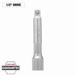 MILWAUKEE Milwaukee 43-24-9116 Extension Drive, 1/2 in Drive, 5 in L, Chrome Plated TOOLS MILWAUKEE