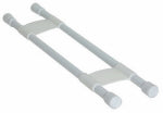 CAMCO Camco USA 44073 Refrigerator Bar, Plastic, White, 16 to 28 in L AUTOMOTIVE CAMCO