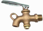 B&K LLC Drum & Barrel Faucet, Quarter-Turn, Bronze, 3/4-In. PLUMBING, HEATING & VENTILATION B&K LLC