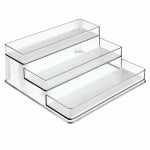 INTERDESIGN INC Linus 3-Tier Stadium Spice Rack, Clear Plastic HOUSEWARES INTERDESIGN INC