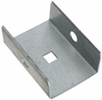 ASSA ABLOY AMERICAS RESIDENTIALI NC Galvanized Barn Door Rail End Cap