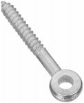 ASSA ABLOY AMERICAS RESIDENTIALI NC Screw Eye, Zinc, 5/8 x 5 In.