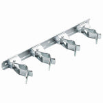 ASSA ABLOY AMERICAS RESIDENTIALI NC Storage Clips, Zinc, Medium
