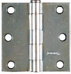 ASSA ABLOY AMERICAS RESIDENTIALI NC 2-Pk., 3 x 3 In. Zinc Broad Hinges HARDWARE & FARM SUPPLIES ASSA ABLOY AMERICAS RESIDENTIALI NC