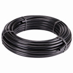 RAINDRIP Raindrip 052010P Drip Watering Hose, 0.62 in ID, 100 ft L, Polyethylene, Black LAWN & GARDEN RAINDRIP