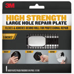 3M COMPANY High Strength Repair Plate, 4-Pack PAINT 3M COMPANY