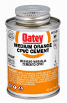 OATEY COMPANY Orange Medium-Bodied CPVC Pipe Cement, 4 oz.