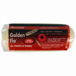 WOOSTER BRUSH Wooster RR664-9 Roller Cover, 1-1/4 in Thick Nap, 9 in L, Fabric Cover, Yellow PAINT WOOSTER BRUSH